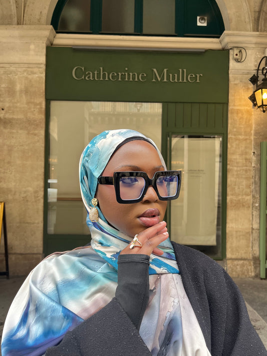 Foulard Satin de soie Zeyneb