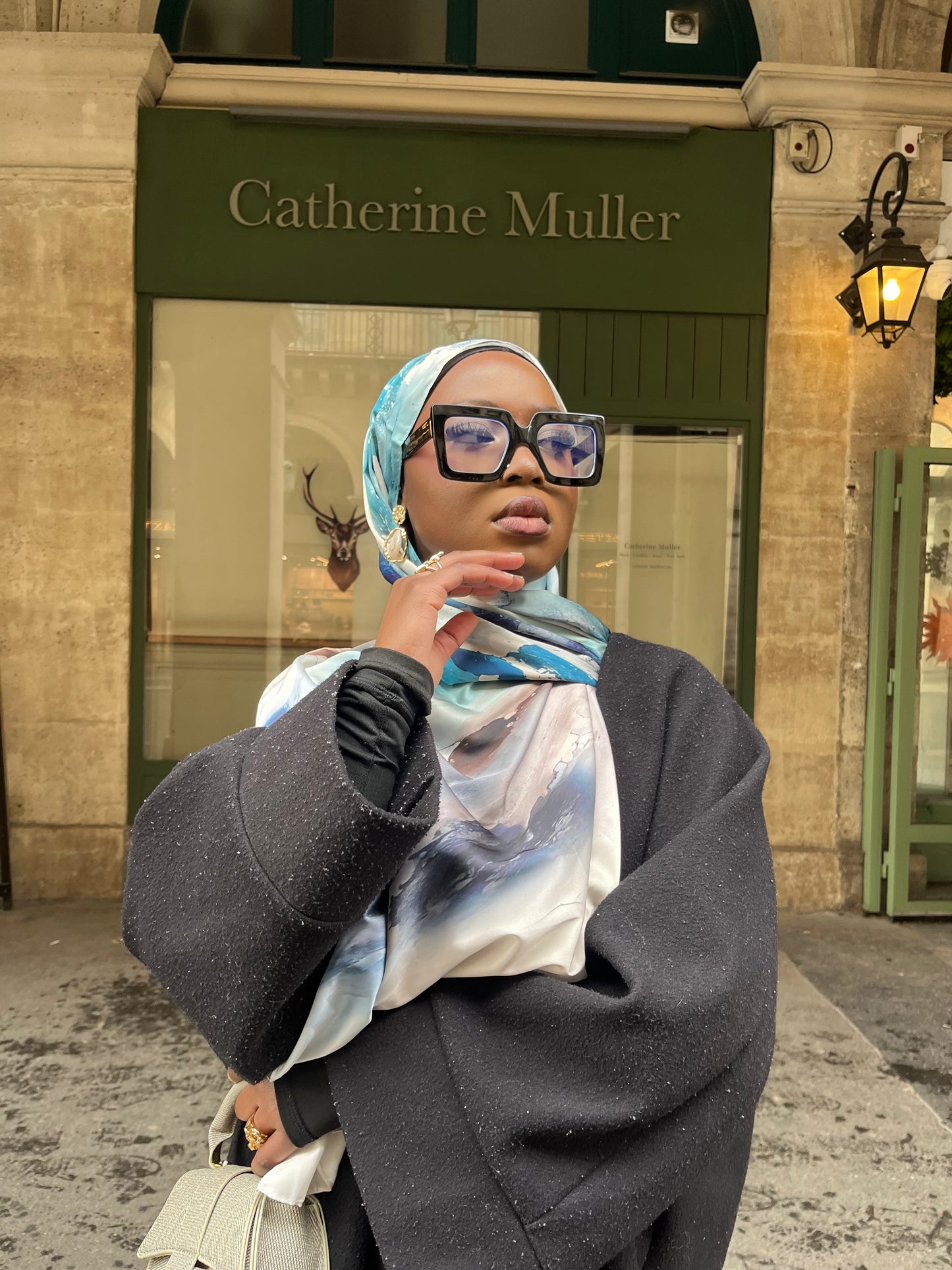 Foulard Satin de soie Zeyneb